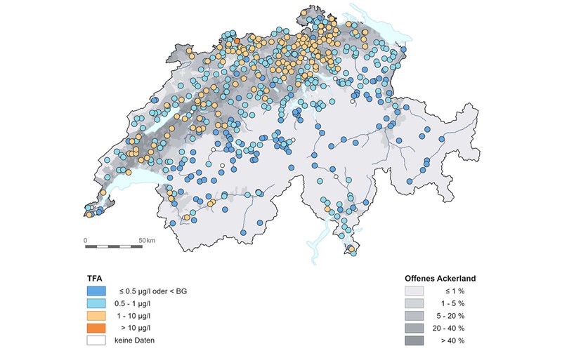 TFA flächendeckend im Grundwasser