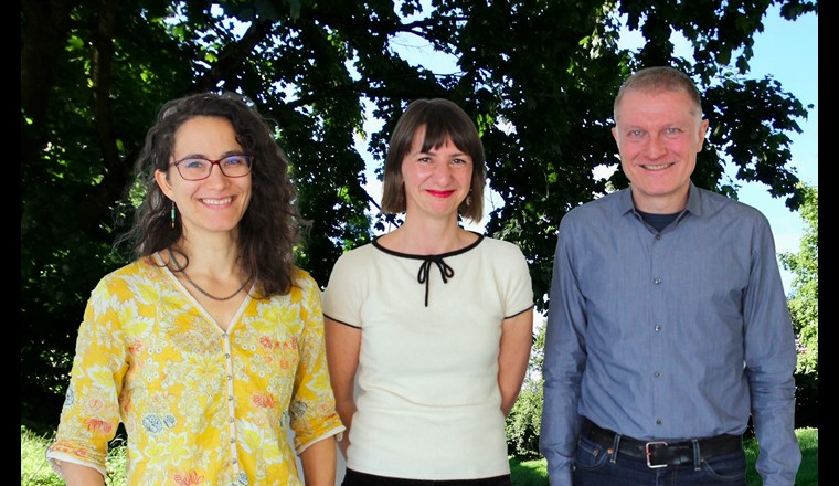 Sara Engelhard, Nadine Czekalski und Stefan Hasler forment l’équipe de direction du Secrétariat du VSA à Glattbrugg.
Photo: Sicher/VSA