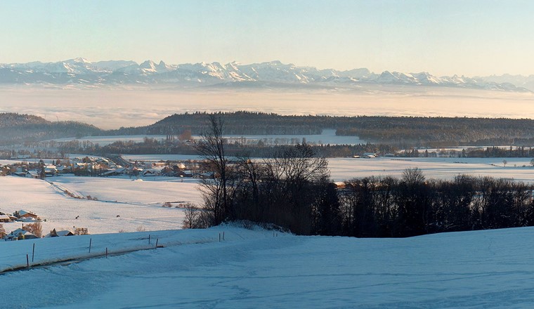 Das vorgeschlagene Vorgehen erscheint insbesondere für das Mittelland der Schweiz mit erheblichen Risiken verbunden. (Bild: Dmst, CC BY-SA 3.0, via Wikimedia Commons)