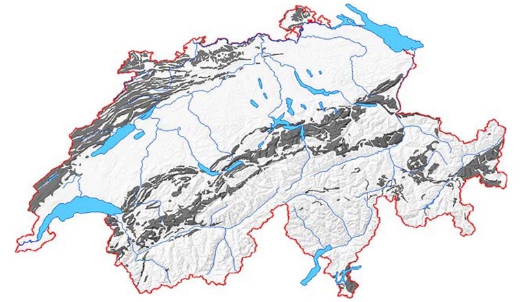 Circa il 20% della Svizzera è costituito da roccia carsica. (Immagine: pubblicazione UFAM)